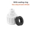 Ctyjia 1 x Water Quick Coupling Fitting, 3/4 Inch Female