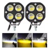 Faros De Lupa Doble Color Universal De 28000 Lúmenes