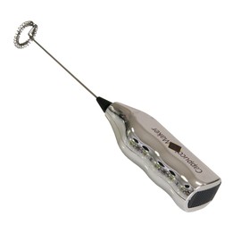 TOP STAR - Milchaufschäumer verchromt ohne Batterien in Klarsichtbox