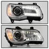 ACANII - For [Halogen Type] 2015-2023 Chrysler 300 Chrome Bezel