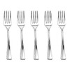 Plastic Silver Forks 960 Pcs - Disposable Appetizer Forks - 4" Mini Salad Forks Small Dessert Cocktail Fork Set - Bulk Party Silverware Utensils Catering Supplies For Wedding, Birthday & All Occasions