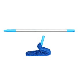 Ceiling Fan Duster Reusable Blade Cleaner Chenille Microfiber Head Cleaning Tool with 56in Extendable Long Handle