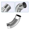 Eagles Stove Pipe Elbow, (2Pack,45 Degree) Furnace Elbow,Chimney Stainless Steel