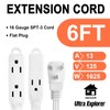 Ultra Explorer - Cable de extensión de enchufe plano de