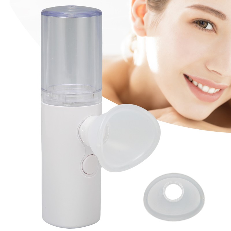 Portable Eye Sprayer Nanometer Facial Atomizer Handheld Facial Moisturizing MachineWhite