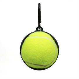 GuoQiao Lightweight Tennis Ball Holder with Dog Leash Attachment Hands-Free Pet Ball Cover Holder Portable Tennis Ball Clip