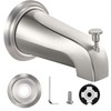 Universal Bathtub Tub Spout with Diverter, Fits 1/2" Slip-Fit Copper