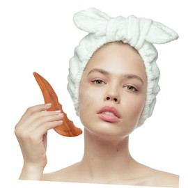 KOMBIUDA 2pcs Gua Sha Scraping Tool Ergonomic Massage Board for Smooth Scraping Plates for Skin Care and Relaxation