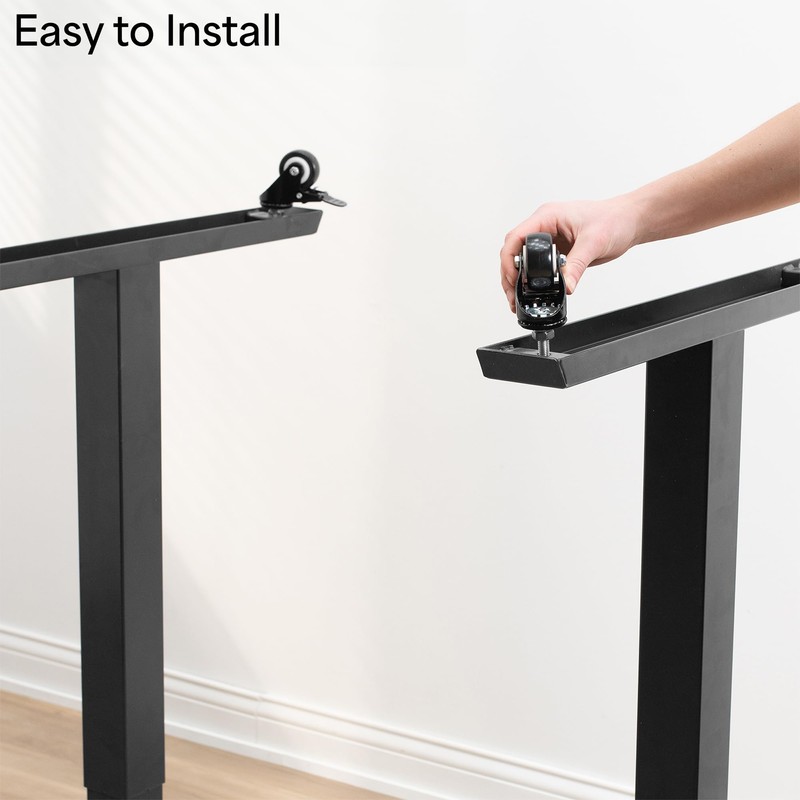 VIVO 2 inch M10 Threaded Locking Casters, Heavy Duty Replacement