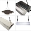 6 Pairs 1/8" Heavy Duty Ratchet Hangers, Adjustable Rope Hangers,