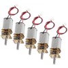 5PCS Mini N20 Gear Motor DC 3V-6V Mini Micro N20