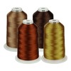 Simthread Machine Embroidery Thread 5000 m Spools Set, Polyester Embroidery