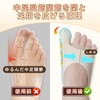 「強度調整可,二足入」KTQUICK 外反拇指サポーター 薄型 靴下タイプ 足親指を広げる 足親指サポーター 靴が履ける 洗える（Mー足長22ｃｍ～24.5ｃｍ）