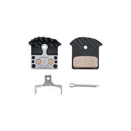 Shimano IBPJ04CMFA J04C Disc Brake Pads with Metal Fins, 1 Pair
