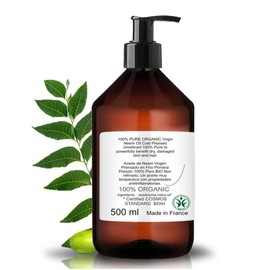 B.O.T Cosmetic & Wellness Garden Neem Oil Cold Pressed Unrefined 100% Pure