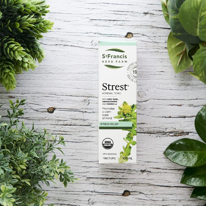 St. Francis Herb Farm Strest® | Herbal Tincture with Ashwagandha