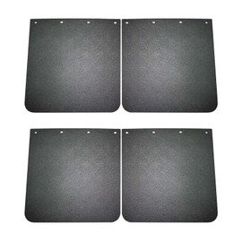 BST BSSP 4PCS Universal 24"x 24" Mud Flaps for Semi Truck Heavy Duty Polymer Mudflaps Mudguards Splash Guard for Commercial Truck Trailer Tractors Freightliner Kenworth Peterbilt