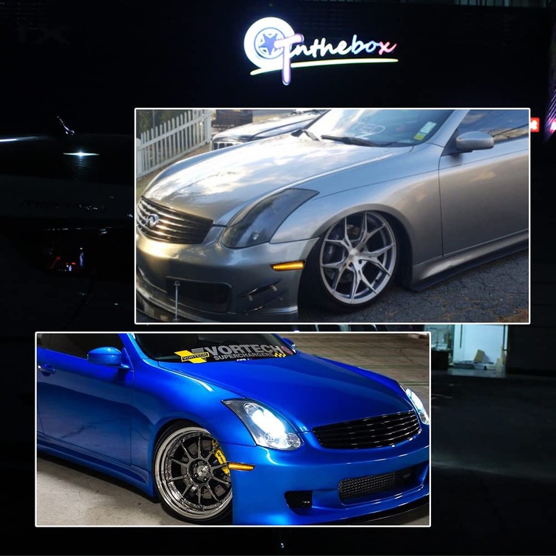 GTINTHEBOX Compatible with 2003 2004 2005 2006 2007 Infiniti G35
