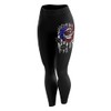 Tactical Pro Supply American Flag Leggings for Women, Workout High