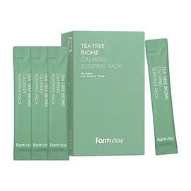 팜스테이_티트리 바이옴 카밍 슬리핑 팩 4ml (20개입) Farmstay_Tea Tree Biome Calming Sleeping Pack 4ml (20 pieces)
