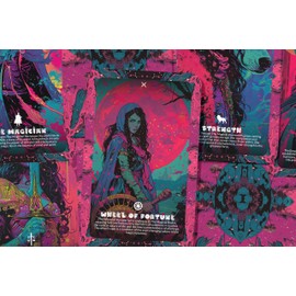 The Magical Realm Tarot - 22 Major Arcana - A Unique Spiritual Journey - Exploring Enchanted Worlds Filled with Wonder and Mystery.