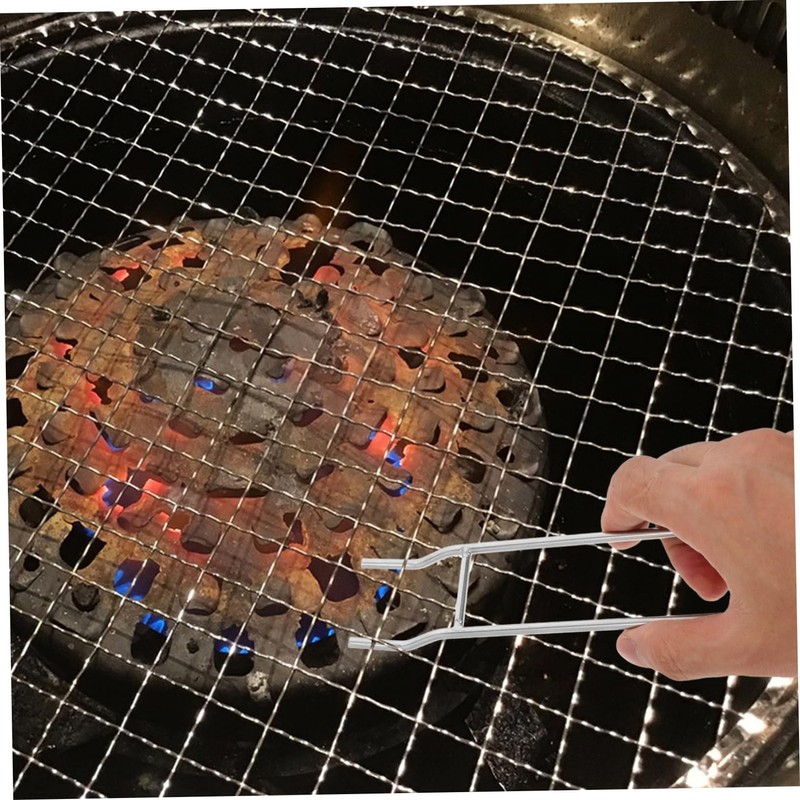 Abaodam Grill Grate Lifter Durable Stainless Steel Grill Hook for