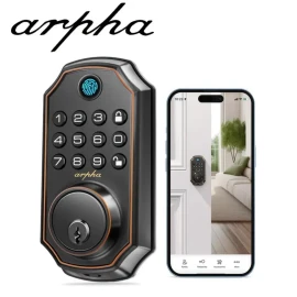 arpha LLAVÍN INTELIGENTE CON ENTRADA HUELLAS DACTILARES Y CÓDIGOS RECOMENDADO .