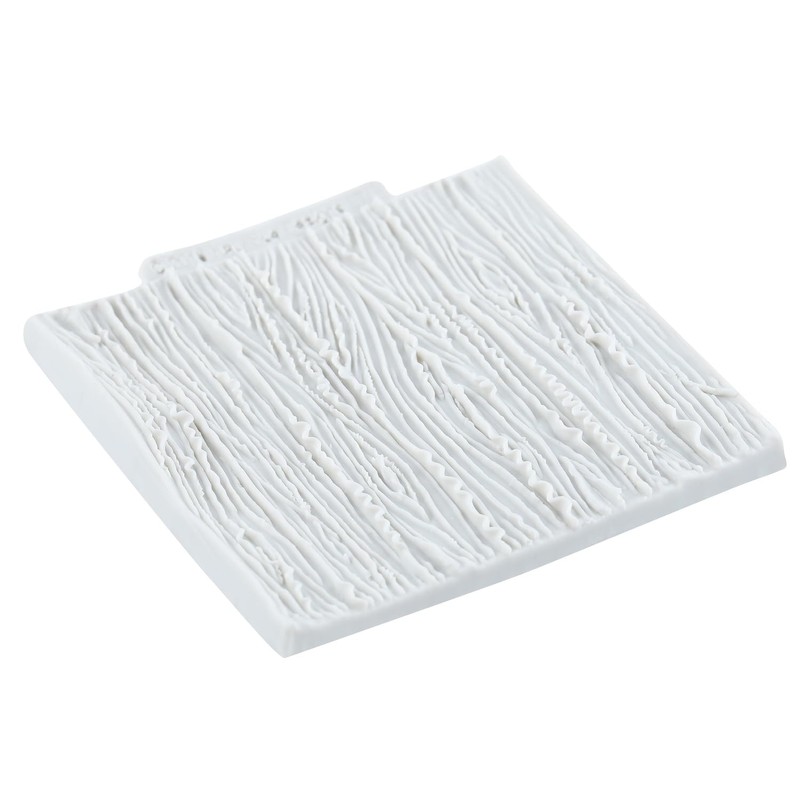 TAOXIBEI Bark Texture Polymer Clay Molds Tree Bark Texture Silicone