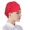 Nanxson 3pcs Unisex Chef Hat - Adjustable Elastic Work Cap