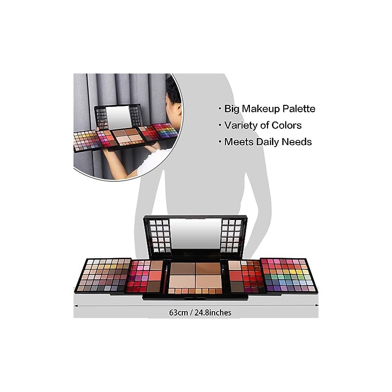 CHARMCODE- Kit de Maquillaje Todo en Uno para Mujeres, Set