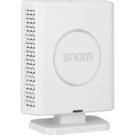 Snom M400 SC IP DECT Singlecell Base Station, Up to 20 Handsets, Up to 10 Paralel Calls and 20 SIP Accounts, Broadband Audio, PoE, White 00004587
