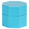 Cue Chalk Box Holder Aluminium Alloy Octagonal Universal Billiard Chalk
