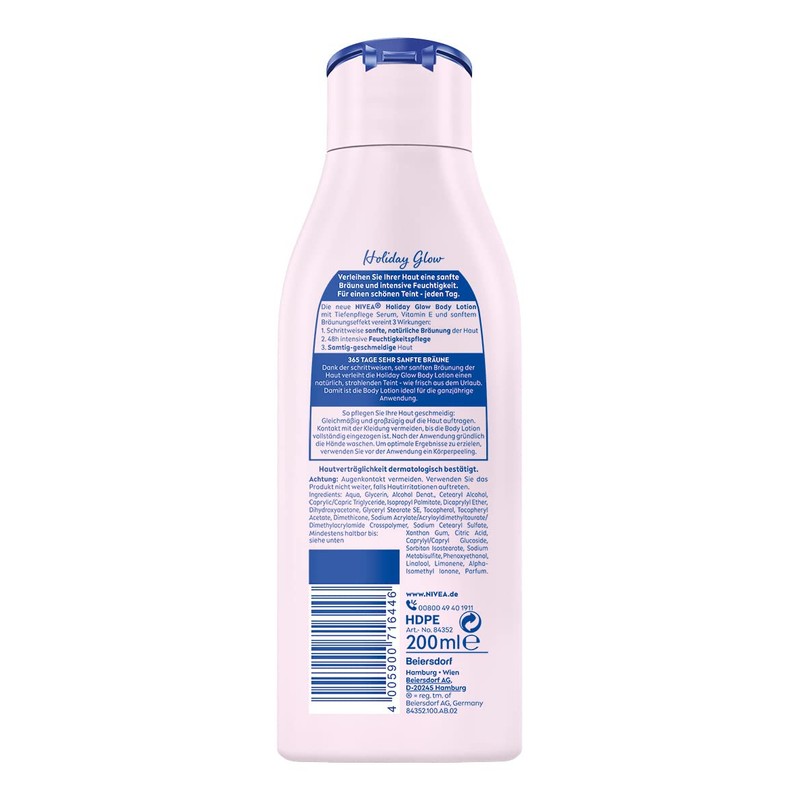 Nivea Body Lotion Natural Beautiful (200 ml), Body Care Lotion
