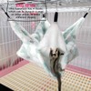 LEFTSTARER Bunkbed Sugar Glider Hammock, Ferret Beds, Small Pet Cage
