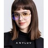 ANYLUV Blue Light Glasses for Women/Men, Women Blue Light Blocking