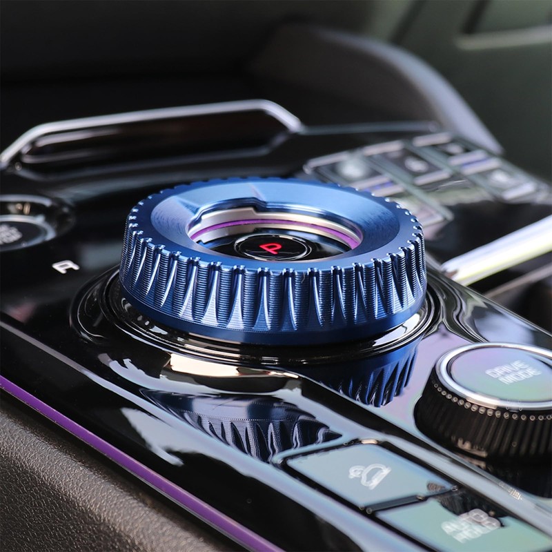 Amzcar Compatible with Kia Sportage 2023-2025 Accessories Aluminium Alloy Gear