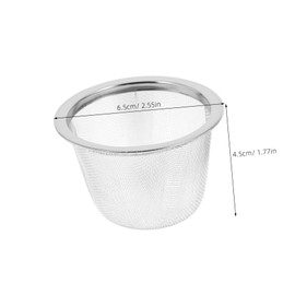 Cabilock Tea Strainer Infuser for Loose Tea Stainless-Steel Tea Infuser Filter Versatile Mesh Strainer for Teapot Tea Cup