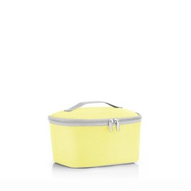 reisenthel Coolerbag S Pocket - Cool Bag with Outer Material Made from Recycled PET Bottles - Ideal for Lunch on the Go, Lemon Ice, Modern