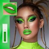 Matte Green Liquid Lipstick Long Lasting Waterproof Full-coverage Green Lip