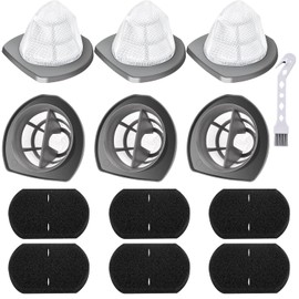 Leadaybetter 2033 Vacuum Filter Replacement for Bissell Featherweight Stick Lightweight Bagless 20331 20333 20334 20336 20339 2033M,6 Mesh and 6 Foam Filters, Replace part# 1611508