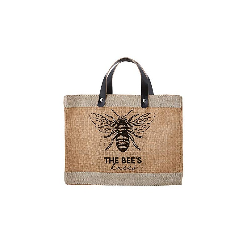 Santa Barbara Design Studio Hold Everything Waterproof Jute Tote Bag,