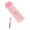 LAXIA Lapicera Estuche Patita De Gato Kawaii Color Mixtos Escolar