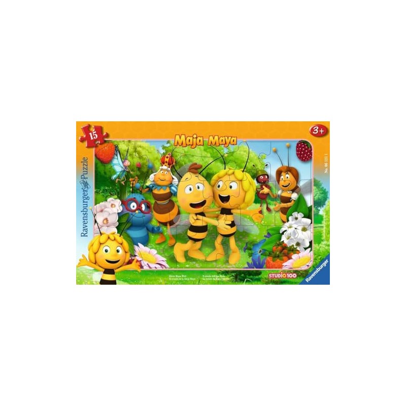 Puzzle per bambini Ravensburger - 06121 Bee Maja's World -