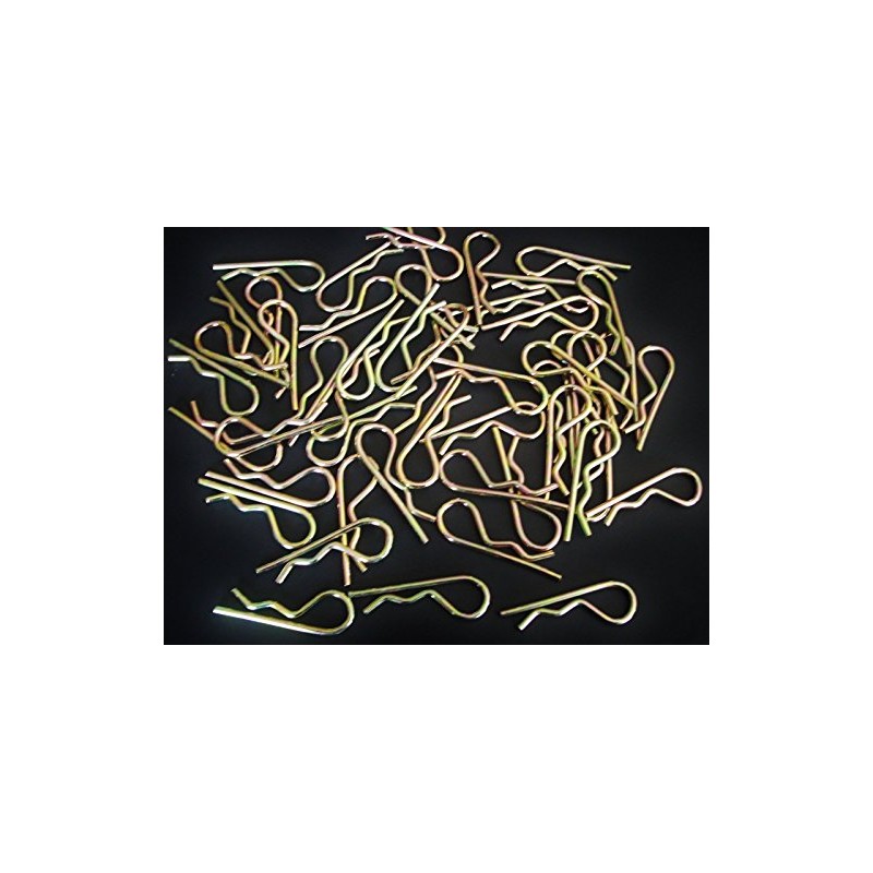 50 Goliath Industrial 5/32" X 3-1/8" R Pin Hair PinS