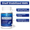 Suplemento Genex Formulas NMN NAD+ Booster Sin Sabor 60 Cápsulas