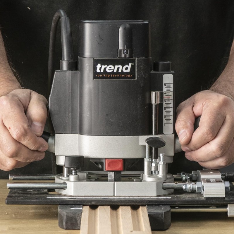 Trend CRB Slotted and Fluting Jig for use with the