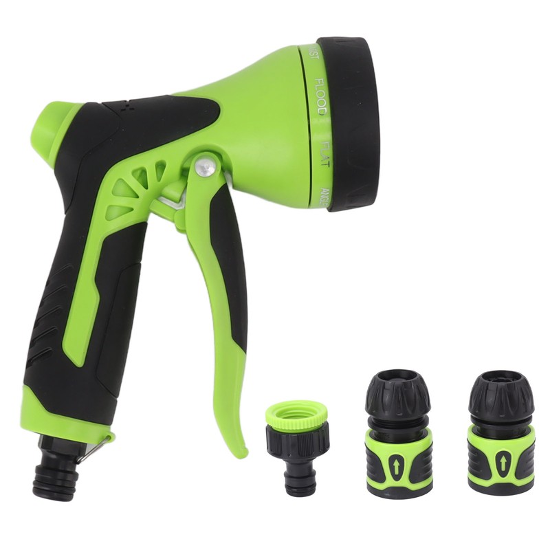 Garden Hose Nozzle Sprayer 9 Modes Water Spray Nozzle Slip