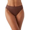 Wacoal Women's at Ease Hi Cut Brief Panty, Fudgesickle, X-Large