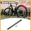 Partuto 12 Pcs 14G J Bend 293mm Bike Bicycle Spokes