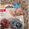 NUK 0-6m 3 Pacifiers NUK Comfy Medical Grade Silicone Orthodontic